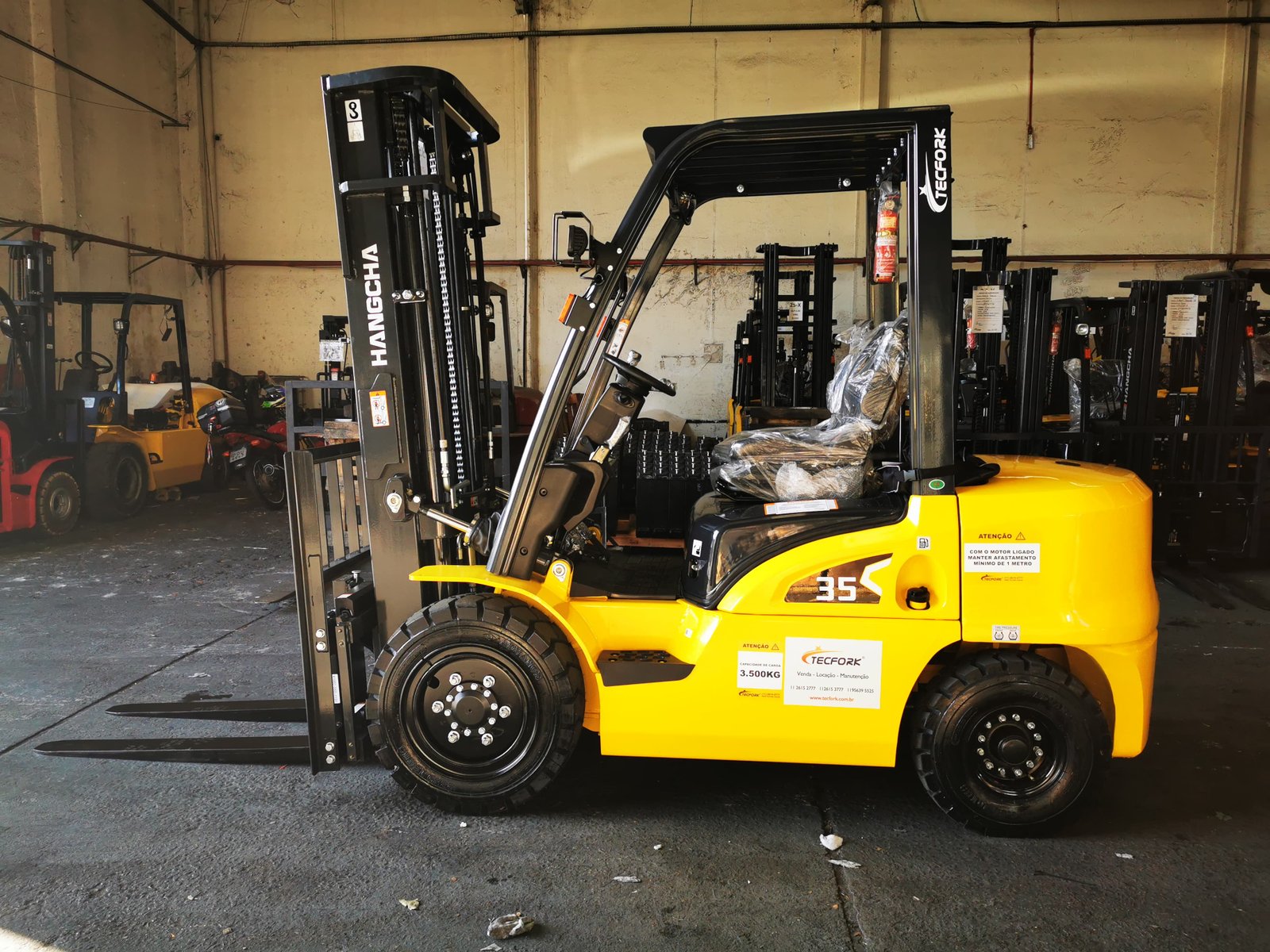 Empilhadeira Combustão - Hangcha - CPCD35