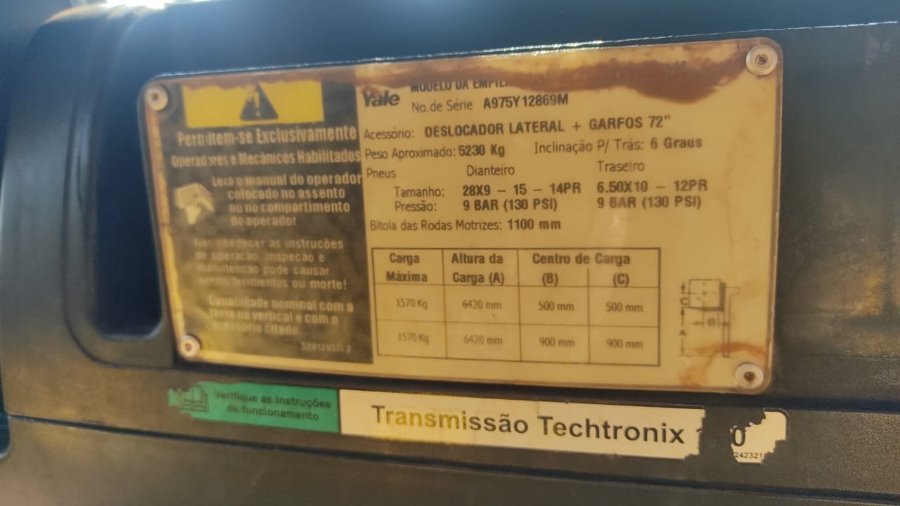 Empilhadeira Combustão - Yale - GP070VX