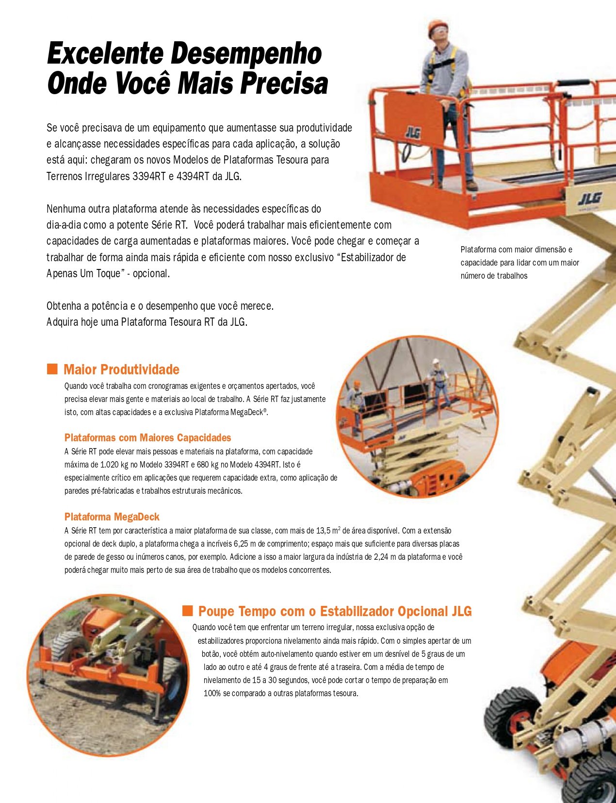 Plataforma Elevatória - JLG - 4394RT