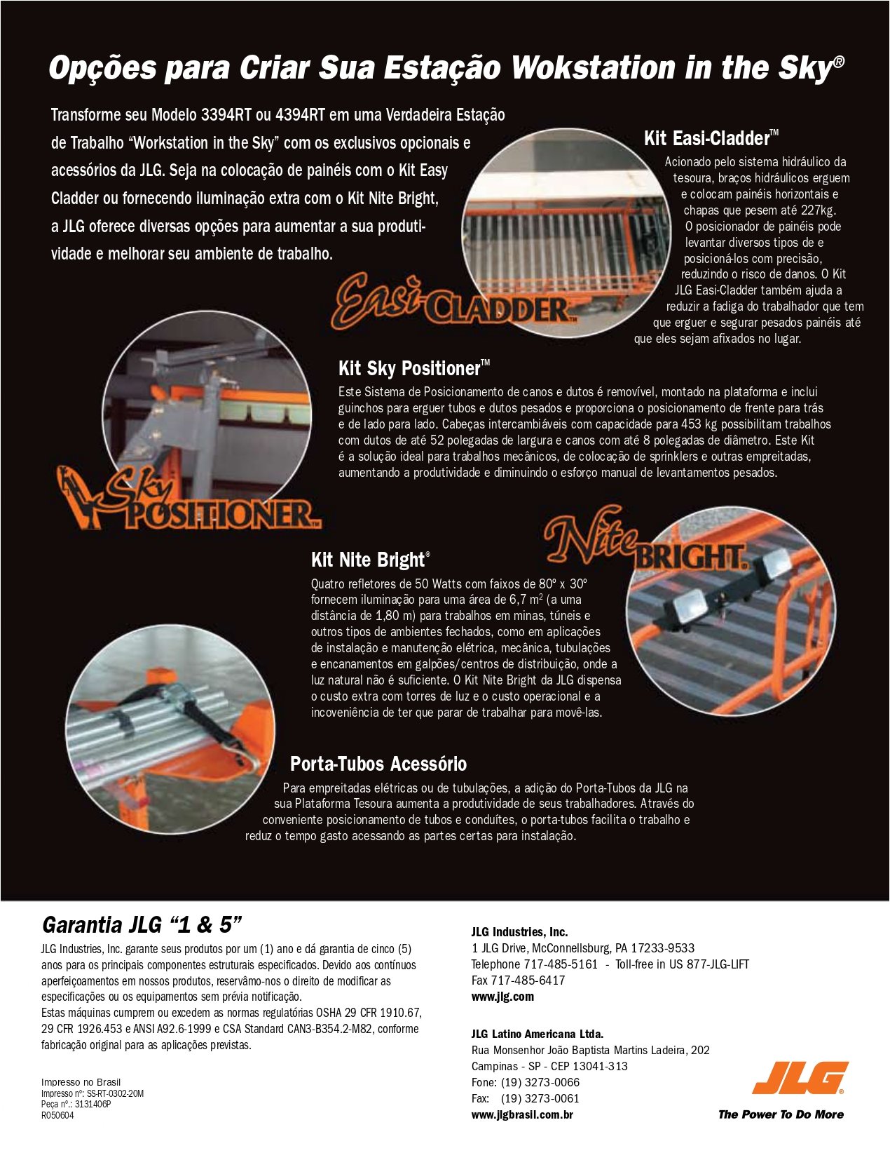 Plataforma Elevatória - JLG - 4394RT