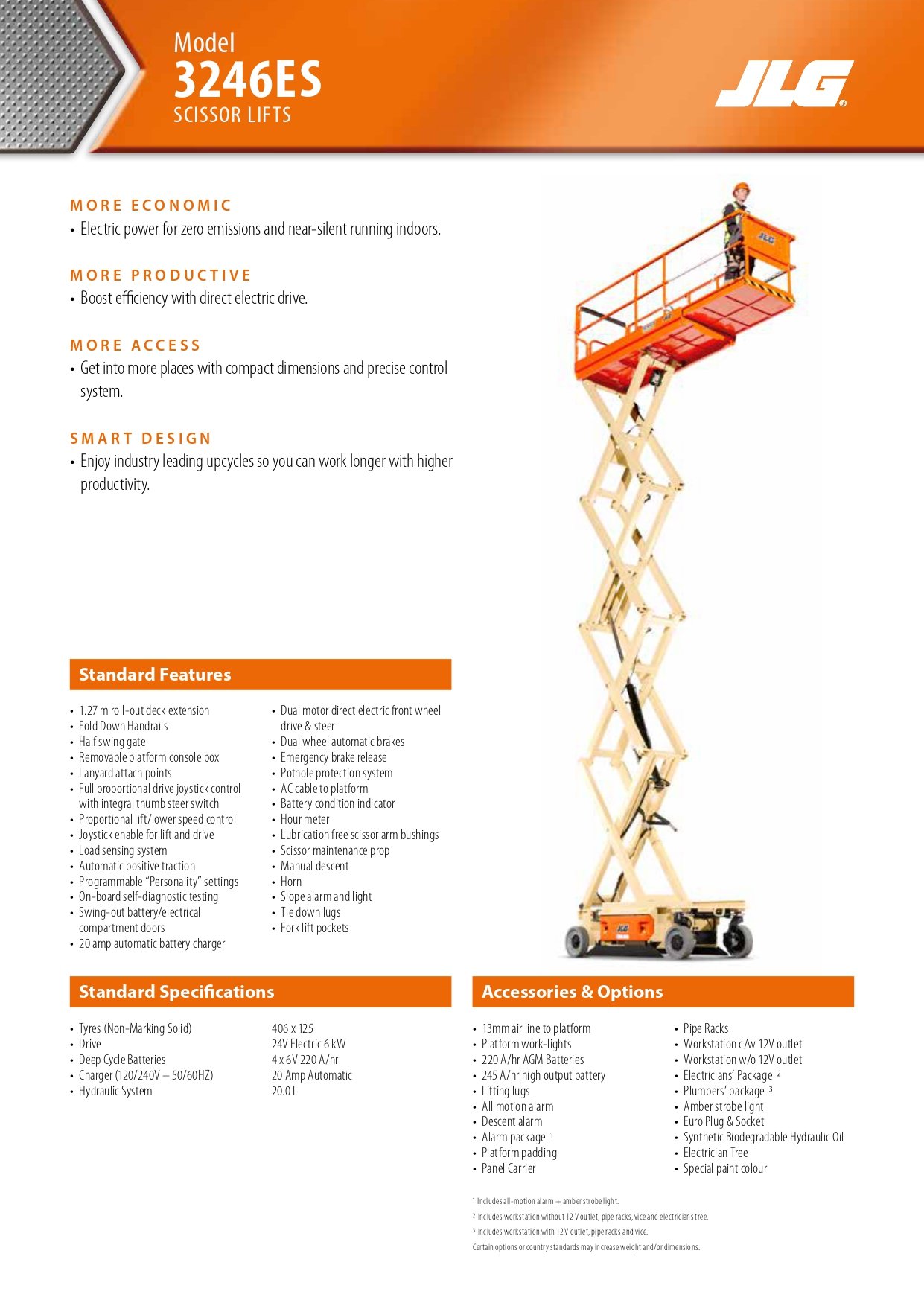 Plataforma Elevatória - JLG - 3246ES