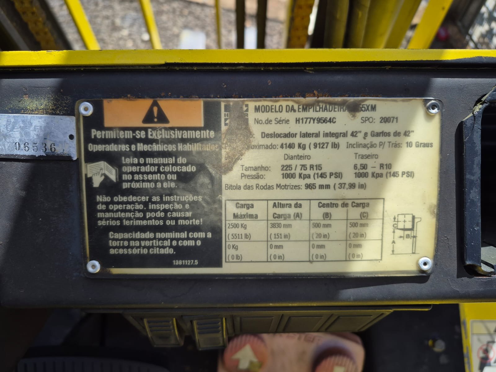 Empilhadeira Combustão - Hyster - H50XM