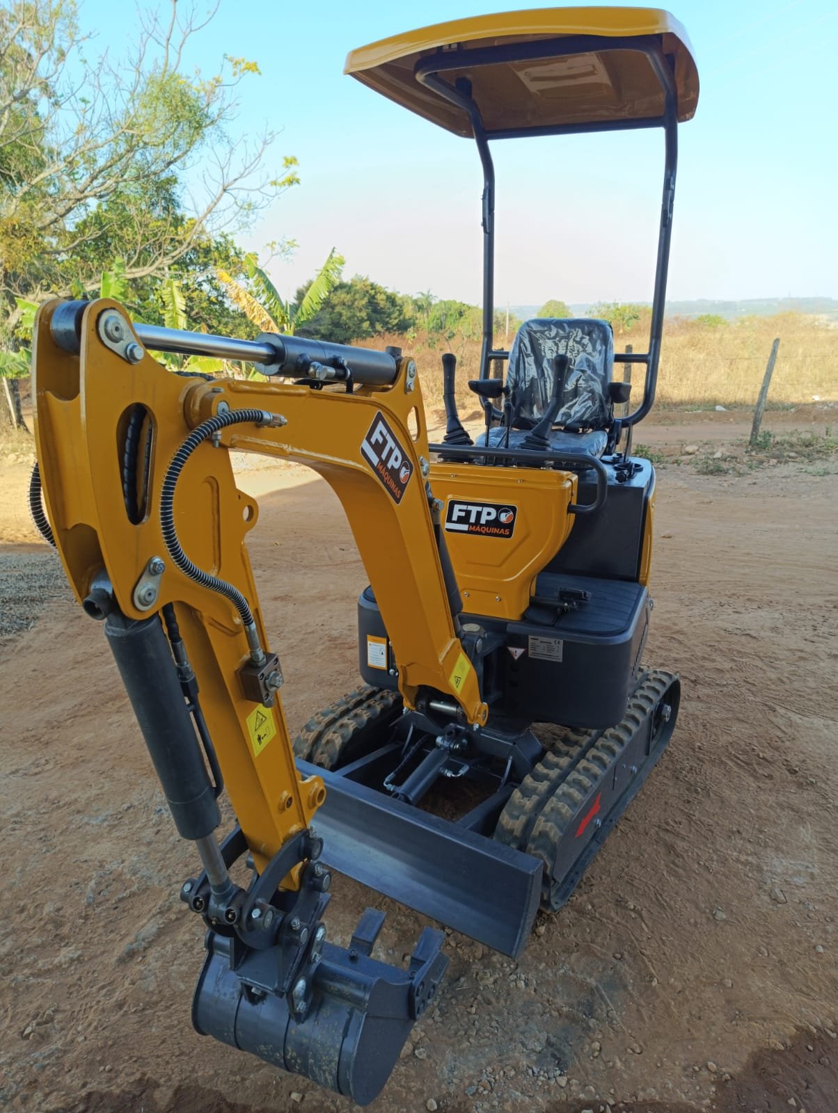 Mini Escavadeira - FTP - EX-1.2