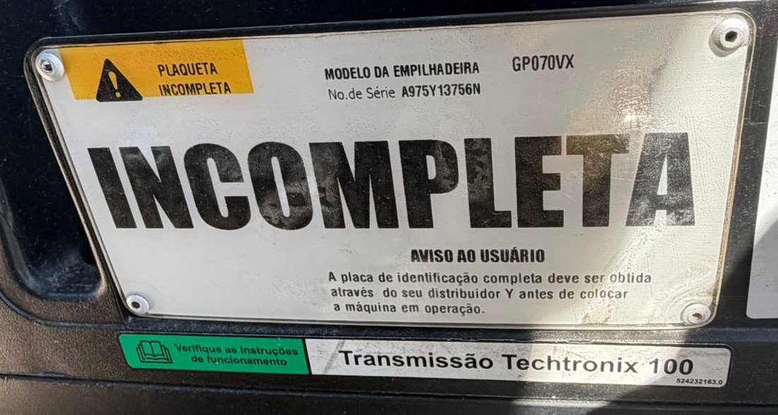 Empilhadeira Combustão - Yale - GP070VX