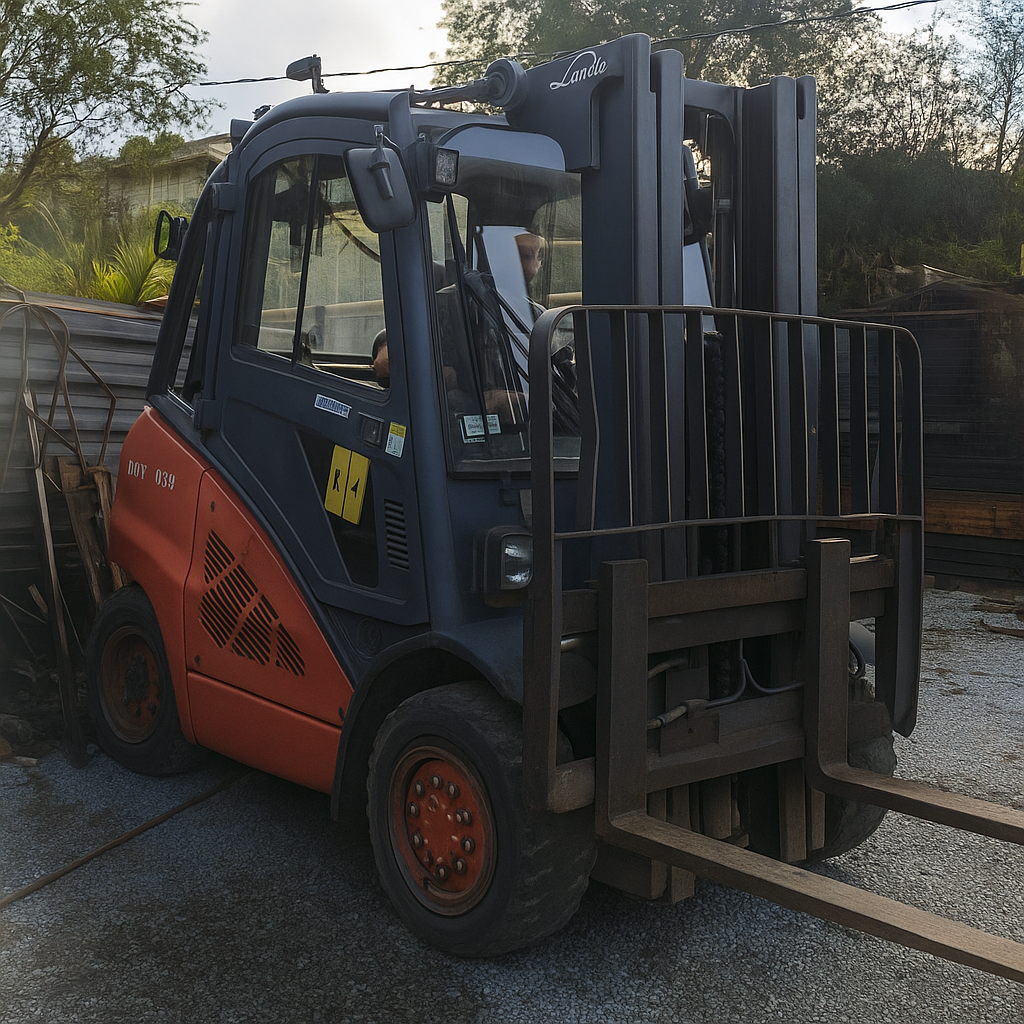 Empilhadeira Combustão - Linde - H40