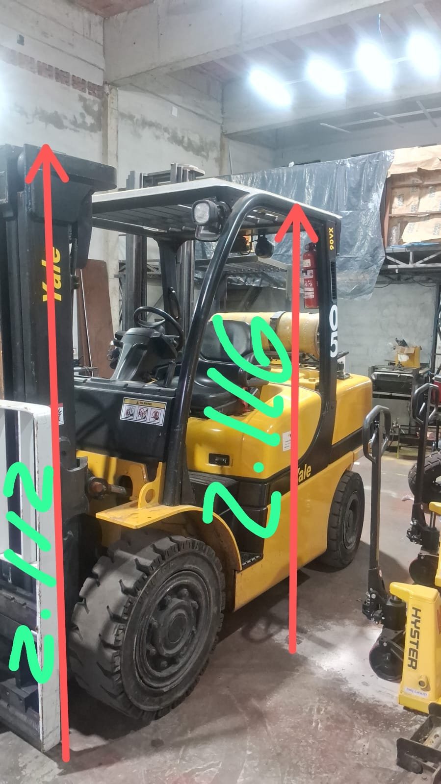 Empilhadeira Combustão - Yale - GP090VX