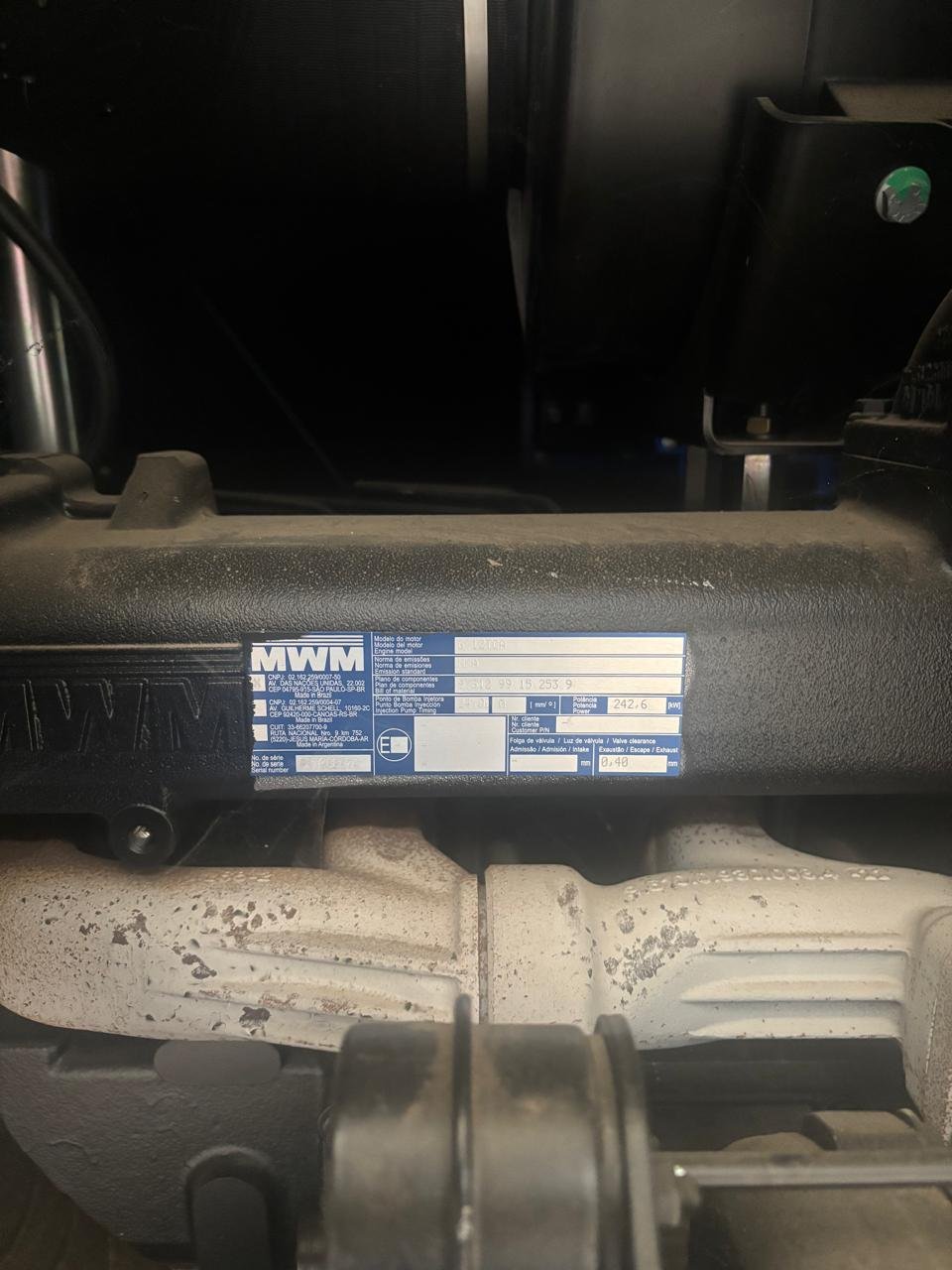 Grupo Gerador - MWM - Cabinado