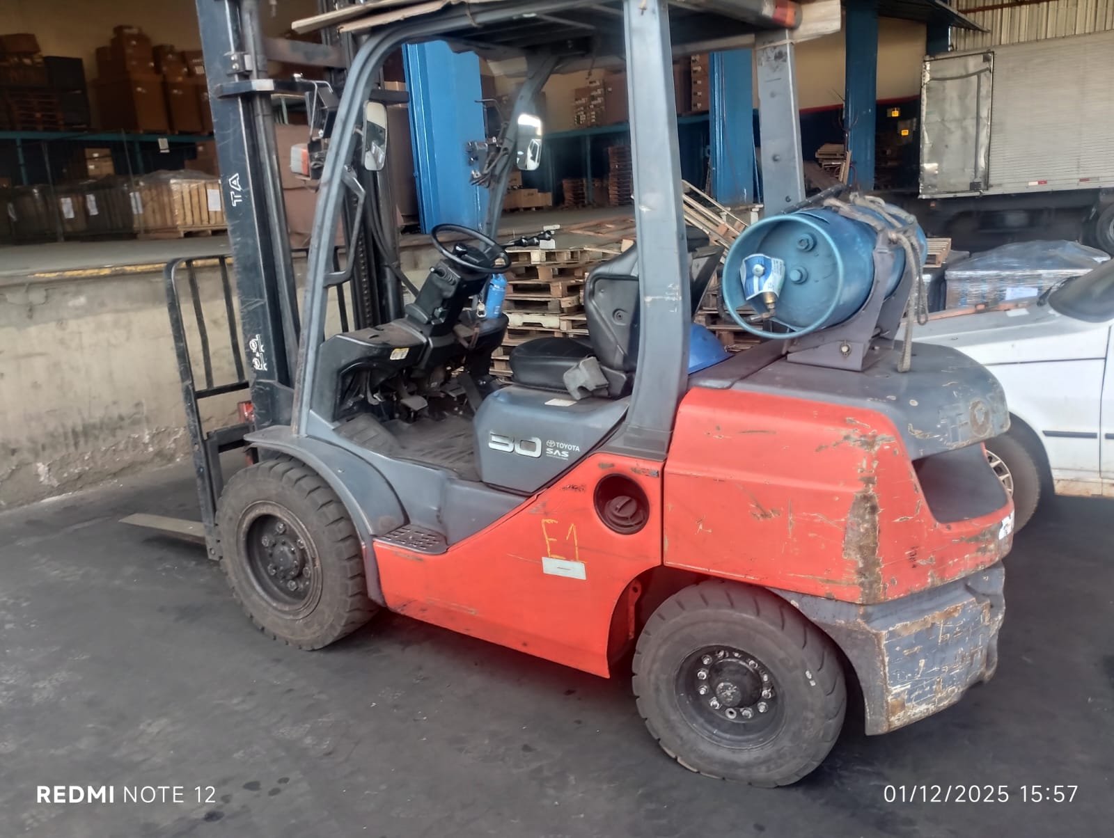 Empilhadeira Combustão - Toyota - 8FG30