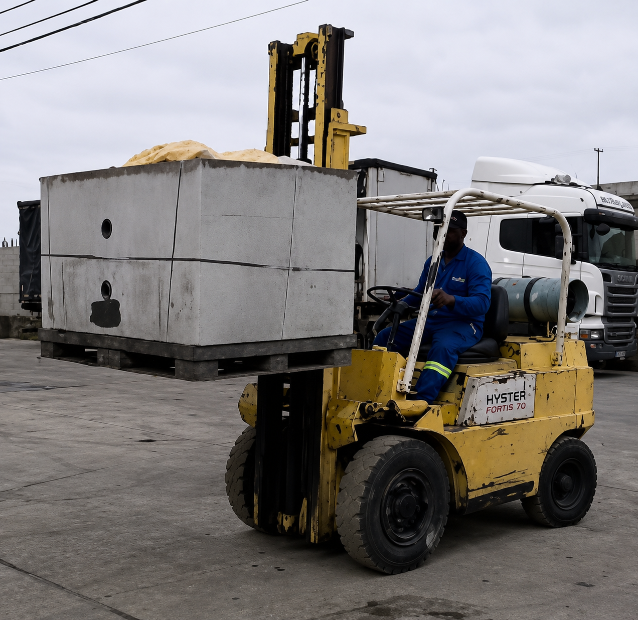 Empilhadeira Combustão - Yale - G87P060